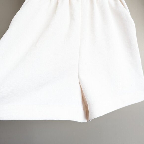 Aritzia White Long Sleeve Romper - Picture 9 of 12